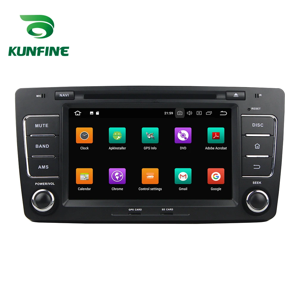 KUNFINE 4 ядра 2 ГБ оперативная память Android 8 1 автомобиль DVD gps навигации