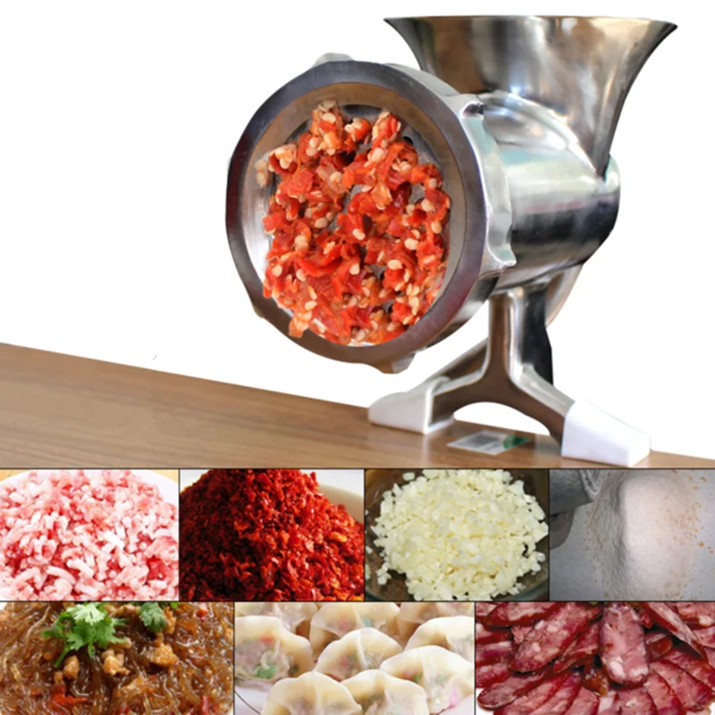 304 нержавеющая сталь ручная мясорубка 10 # размер овощные гайки шлифовальный