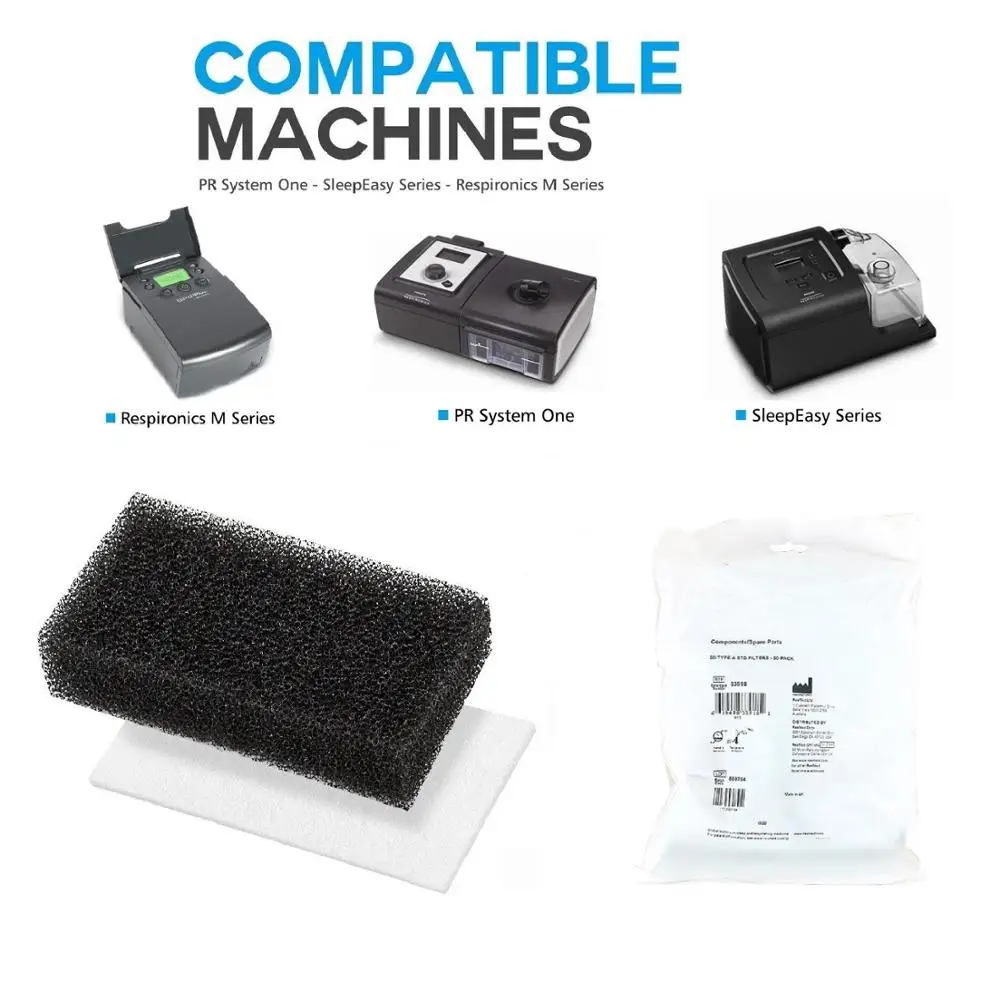 

CPAP Filters|CPAP Foam Filters and Ultra Fine Filters For Philips Respironics M Series, PR System One and and SleepEasy Series
