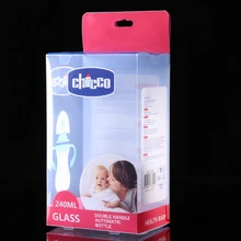 Пользовательские детские бутылочки прозрачная пластиковая упаковка коробка, термостойкая УФ устойчивая прозрачная косметическая упаковка напечатанная- PX20050