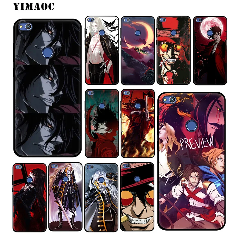 YIMAOC Alucard Hellsing Soft Case for Huawei Mate 20 10 P30 P20 Pro P10 P9 P Smart Z 2019 &amp Nova 3 3i Lite |