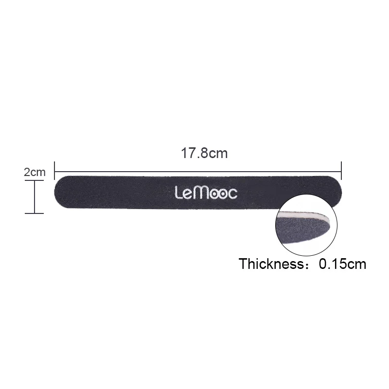 Lemooc 10/5/1 шт. Пилочки для ногтей 100 180 черный серый Цвет с двух сторон баф для полировки ногтей маникюр ногтей лак для ногтей, инструменты для макияжа