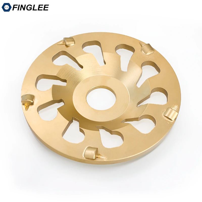5inch 130mm Cup PCD Metal Diamond Grinding Wheel Disc Bowl Shape
