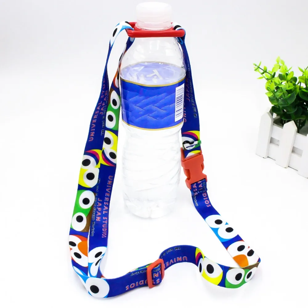 Baby Buckle Lanyard Water Bottle Shoulder Strap Bottles Rope Beverage Holder