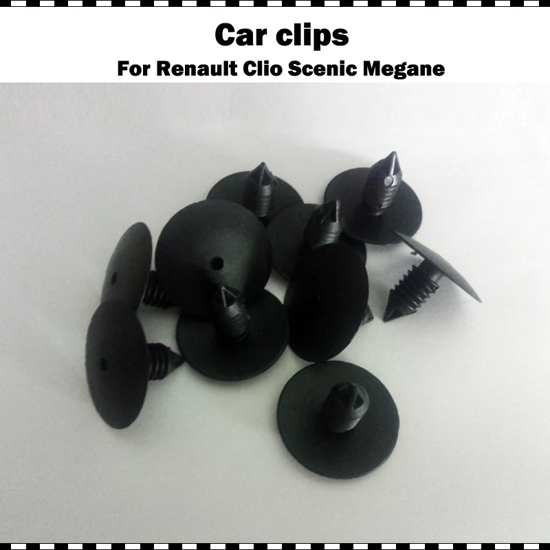 

Plastics clips for Renault Megane Clio Scenic Wheel Arch Lining Splash Guard Trim Spruce Clips Auto Car fender Accessories