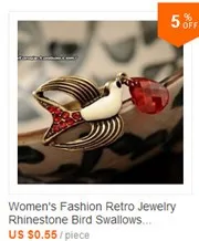 Уникальный дизайн лаконичный простой стиль горный хрусталь Кристалл V-образный хвост кольца для женщин 8RD23