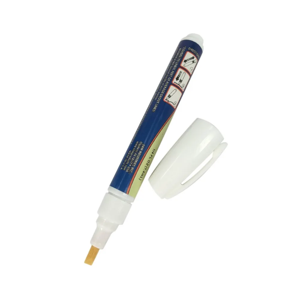 1Non-toxic Grout Aide Repair плитка маркер водостойкий без запаха керамическая плитка ручка для ремонта с обратимой Nib Прямая