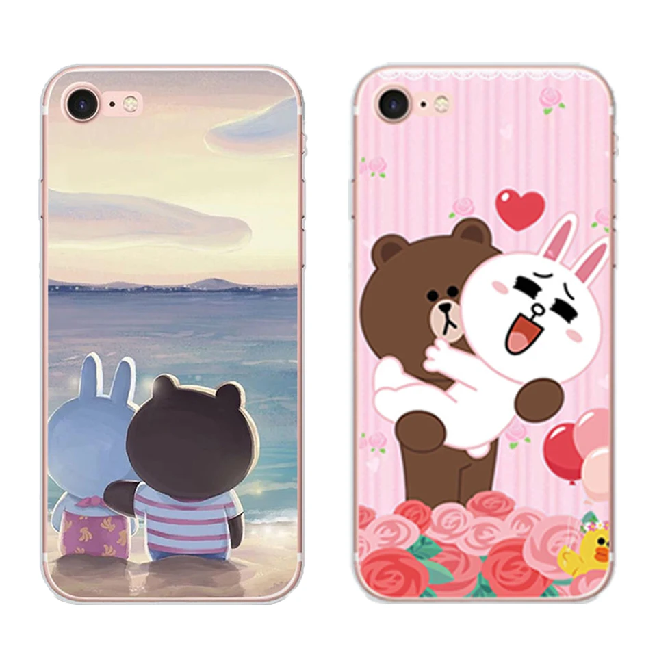 For Apple iPhone 5 5S 6 6S 7 8 Plus X XR Fashion Tattoo Raging Rabbit Animal Phone case Soft Silicone TPU Back Cover Coque |