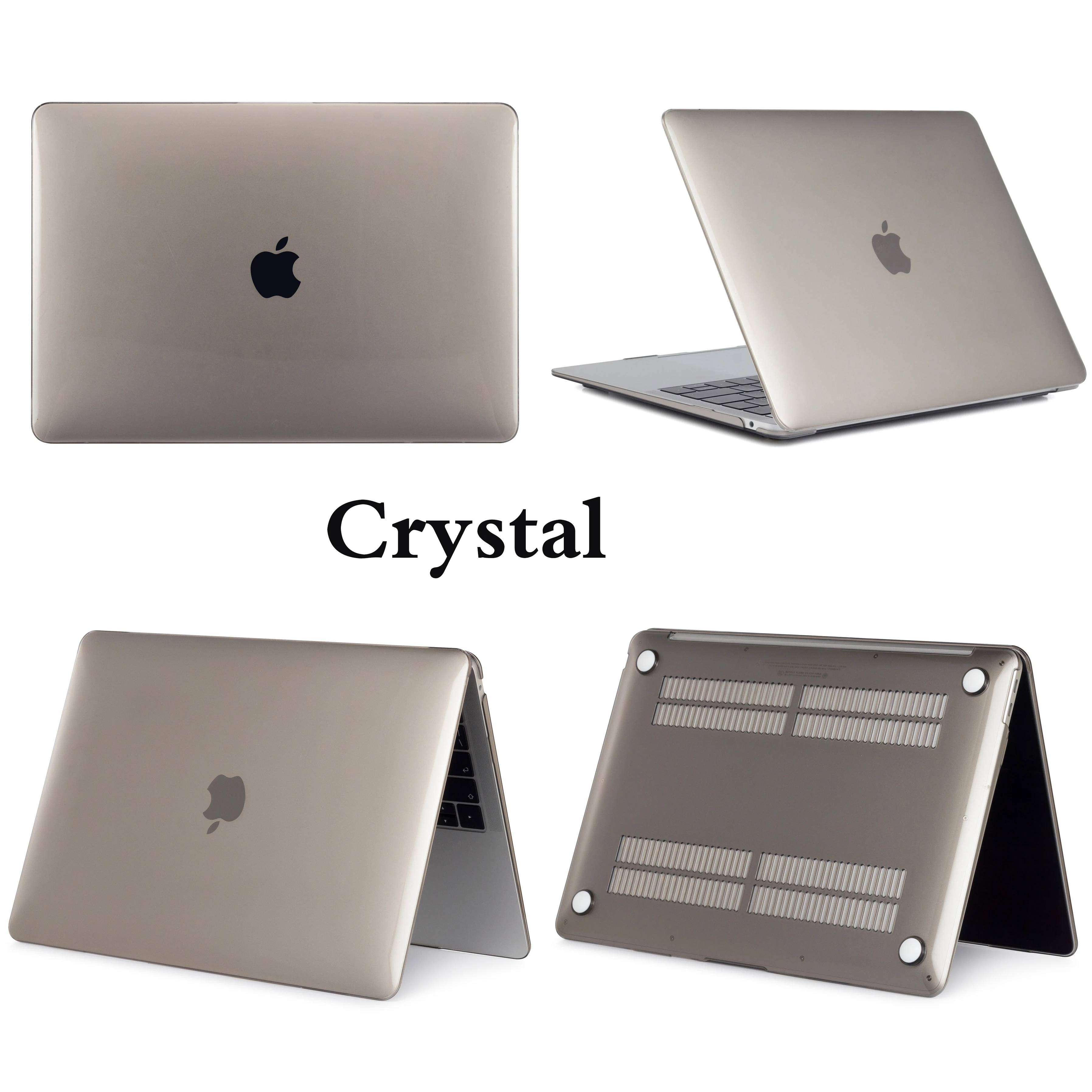 Кристальный чехол для ноутбука Apple MacBook Pro Air Retina 11 12 13 15 дюймов протектор 4 3