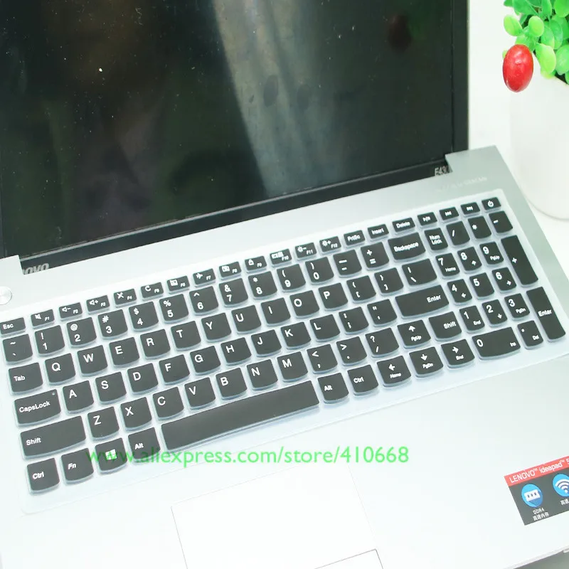 15 6 дюймовый силиконовый защитный чехол для клавиатуры Lenovo Ideapad 300 17 700 500S Idea pad