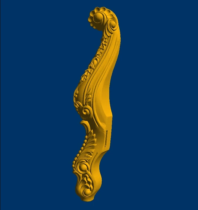

3d model relief for CNC in STL file format Sofa H Furniture leg--74