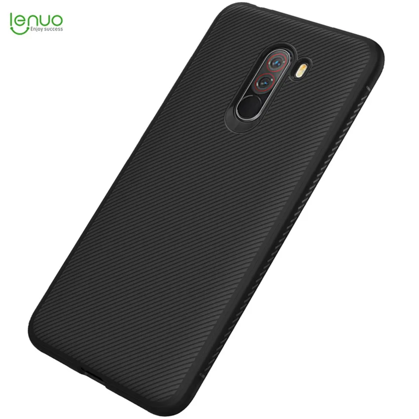

Xiaomi Pocophone F1 Case Cover LENUO Silicone Case For Xiaomi Pocophone F1 Cover High Quality Anti-skid Cover For Pocophone F1