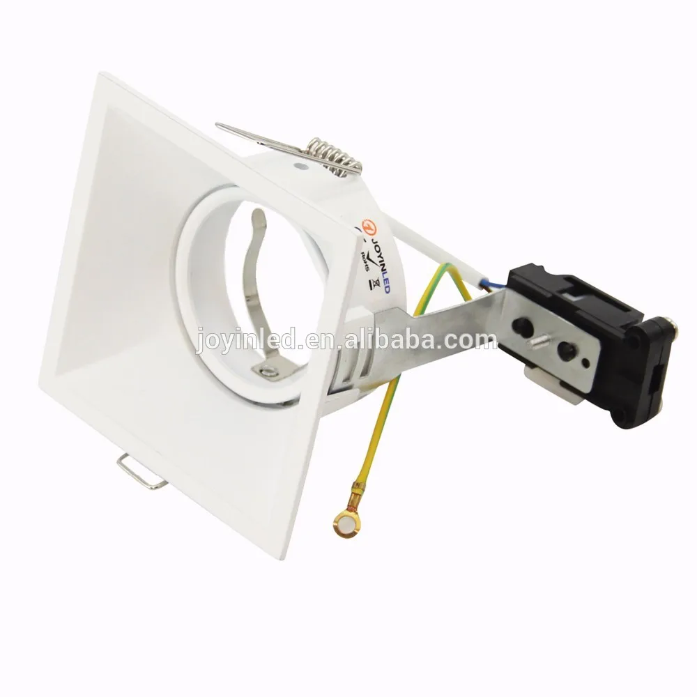 Fire Rated Square Led Ceiling Light Fixture Recessed Light Fixture of led spotlight Down Light