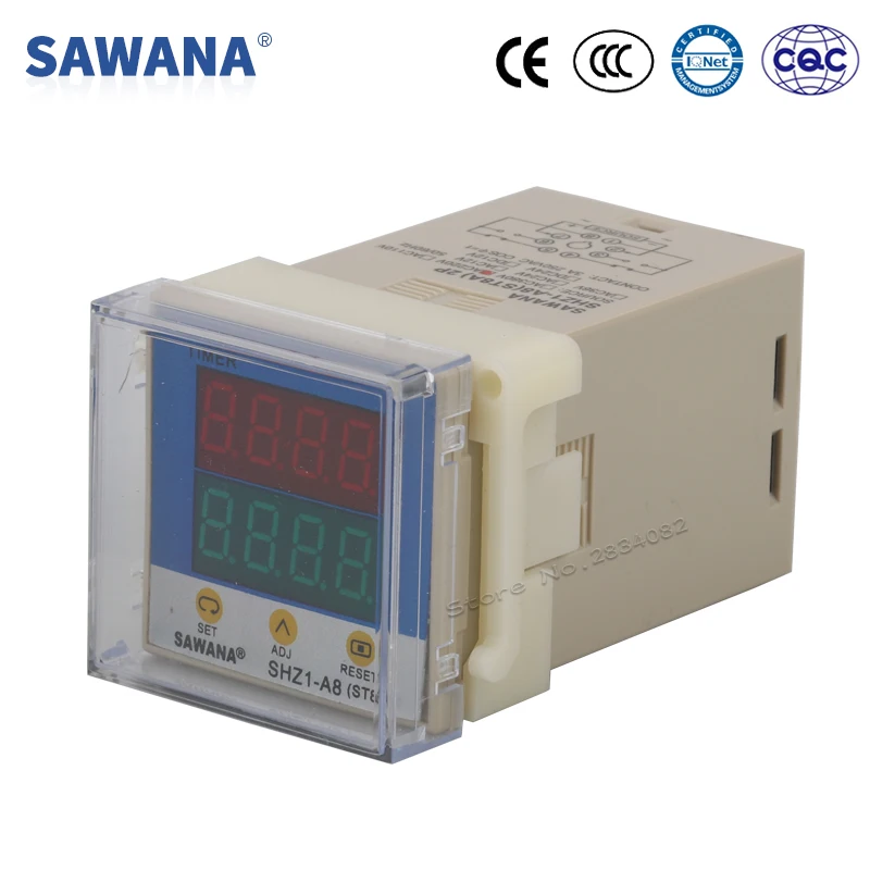 time relay digital timer relay LED Intelligent 24VDC 220VAC 380V 110VAC
