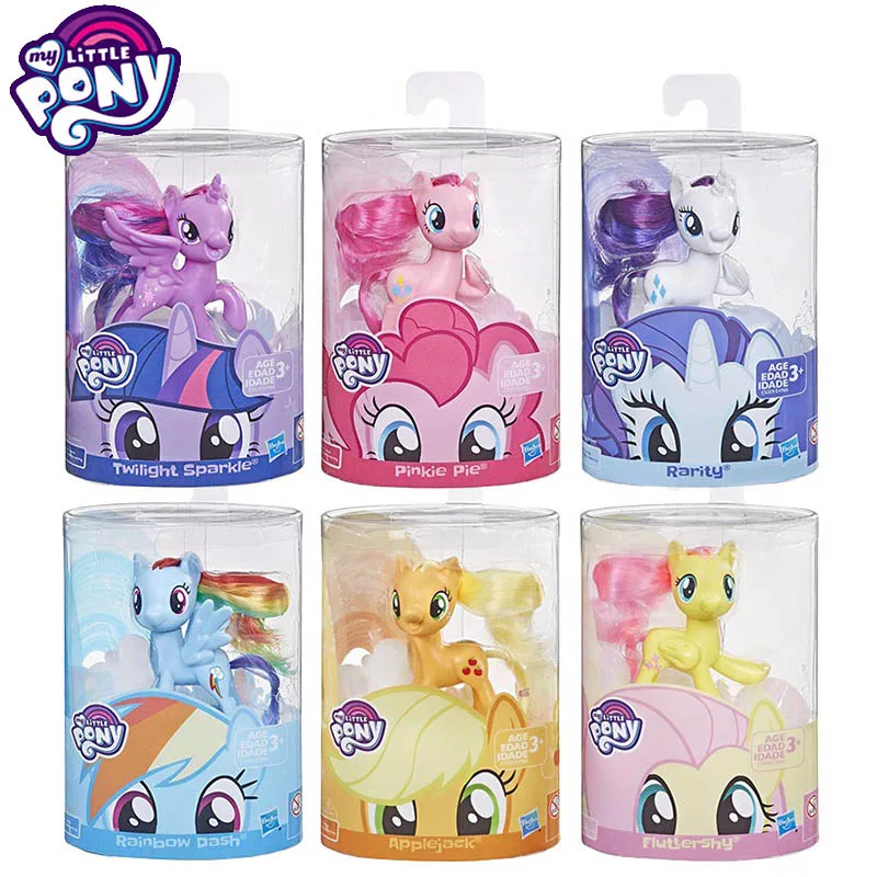 

Original Brand My Little Pony Dolls Friendship Magic Rainbow Dash Pinkie Model Toys For Little Baby Birthday Gift Girl Bonecas