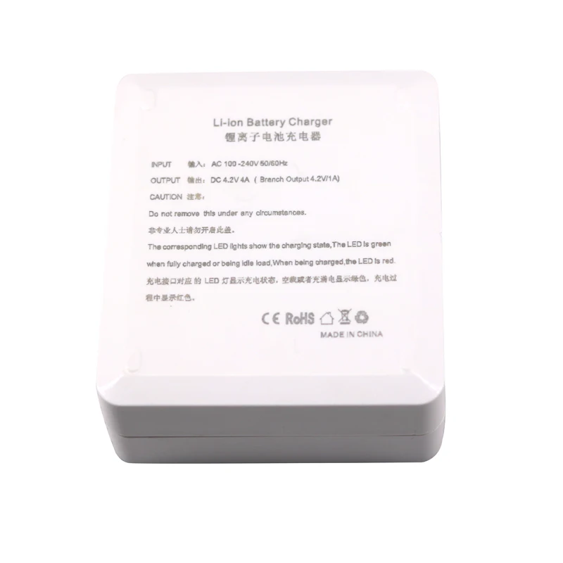 Multi-battery charger Intelligent charging 4 battery For parrot Minidrones  Mambo Swing rolling spider airborne Drone 1  (5)