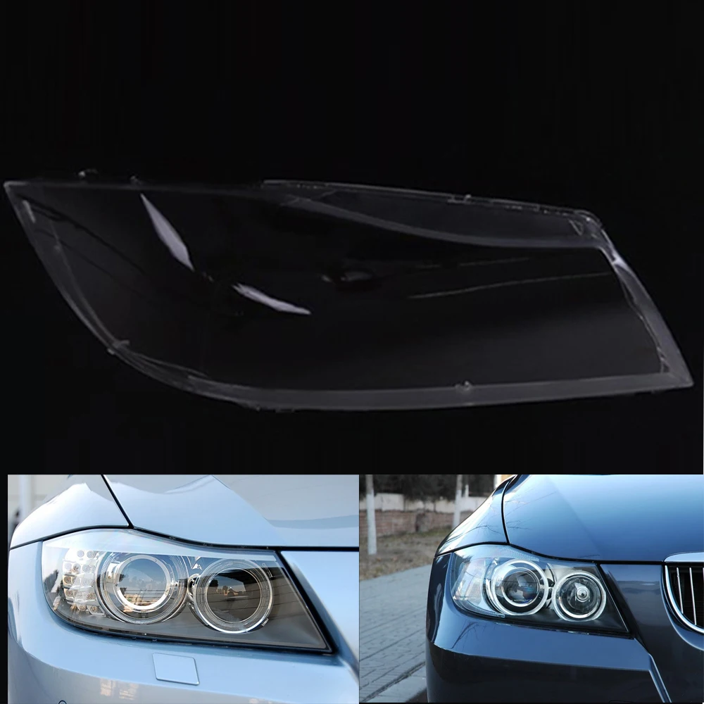 Правая HID фара ксеноновая фара световые линзы прозрачная крышка объектива для 2005-2012 BMW E90 3 серии