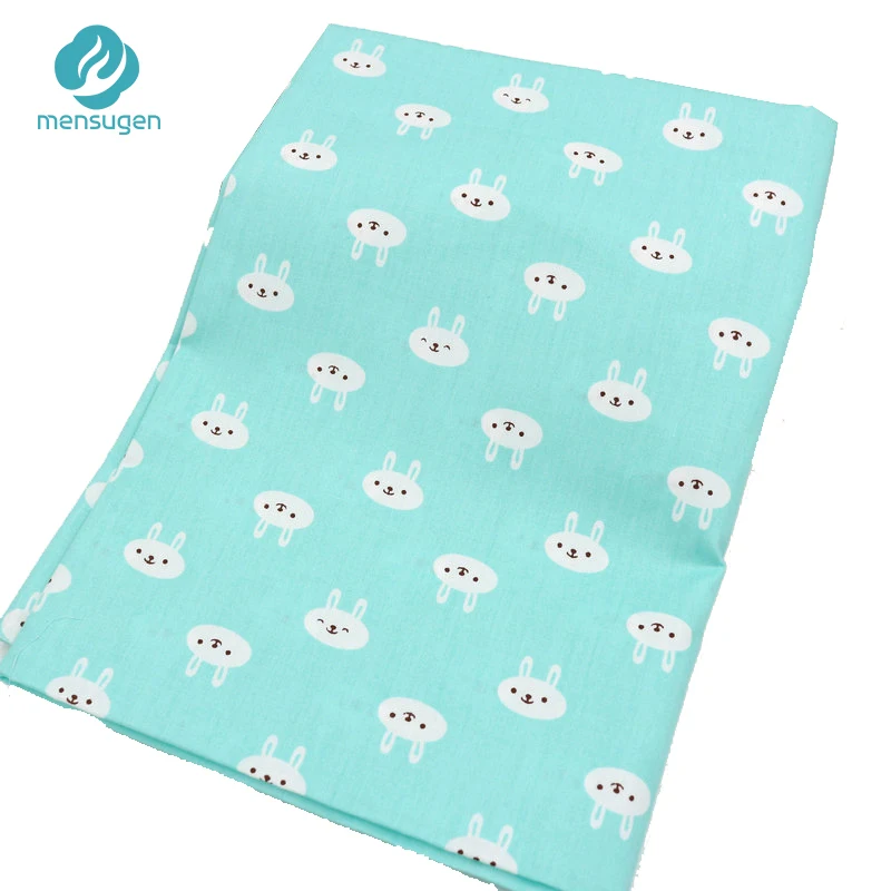 

2016 New 50cm*160cm Rabbit Cotton Fabric for Baby Bedding Textile Pillows Cushions Fabrics Sewing Tissue Patchwork Telas