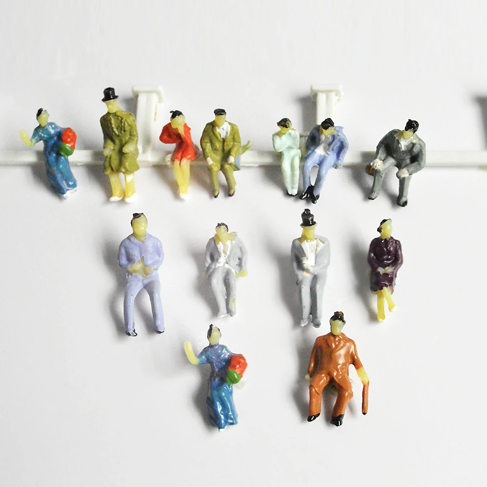 50 шт. модель железной дороги в масштабе 1/87|figures people|railway scaleho scale |