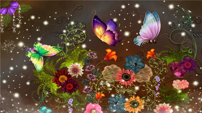 Full 5D DIY Diamond Painting Scenery Crystal Rhinestone Art Needlework Mosaic Embroidery Butterfly And Flower Cross Stitch Kits | Дом и сад