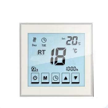 

Free Shipping 16A Touch Screen Digital Floor Heating Thermostat Room Electric Heating Thermostat