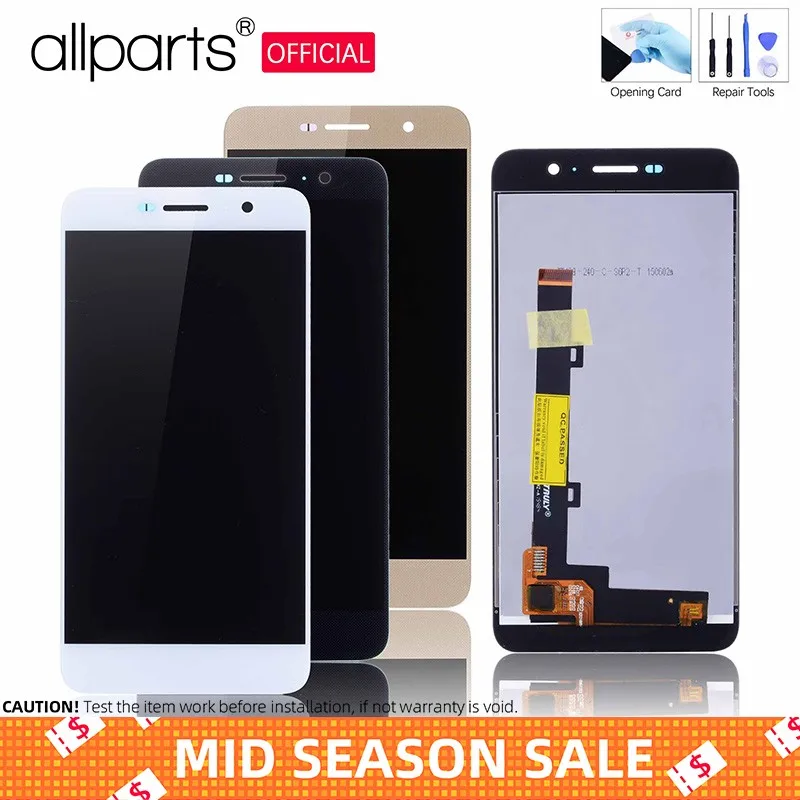 

ORIGINAL 5.0'' LCD Display For HUAWEI Honor 4C Pro TIT-L01 Display Touch Screen with Frame For HUAWEI Y6 Pro LCD Replacement