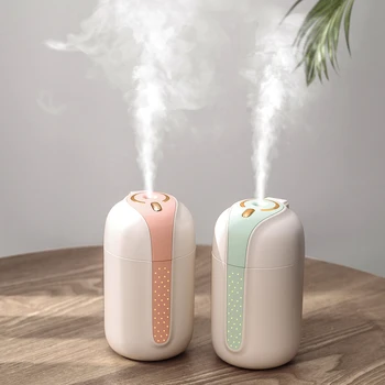 

330ML Comet Air Humidifier Rich Fog Portable Rechargeable Ultrasonic USB Aroma Essential Oil Diffuser For Car Office Air Purify