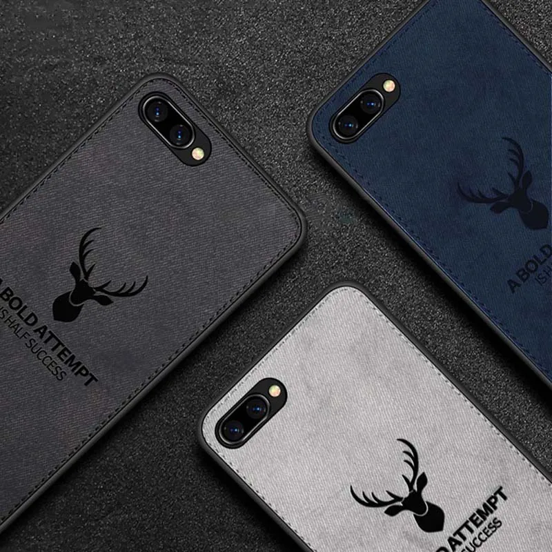 

Soft Silicone Anti-fall Protection Cover Luxury Cloth Texture Package for P20 Pro P20 Plus for Huawei P10 Plus Mate 10 9