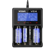 XTAR VC4 Battery Charger 20700 18650 21700 14650 17335 17670 18490 10440 14500 16340 17500 18350 18500 18700 22650 25500 32650