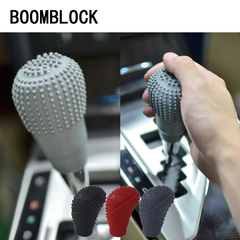 BOOMBLOCK Silicone Car Gear Shift Head Protection Cover For Inifiniti Kia Rio 3 K2 Sportage Ceed Ford Fiesta Mondeo Suzuki Swift |