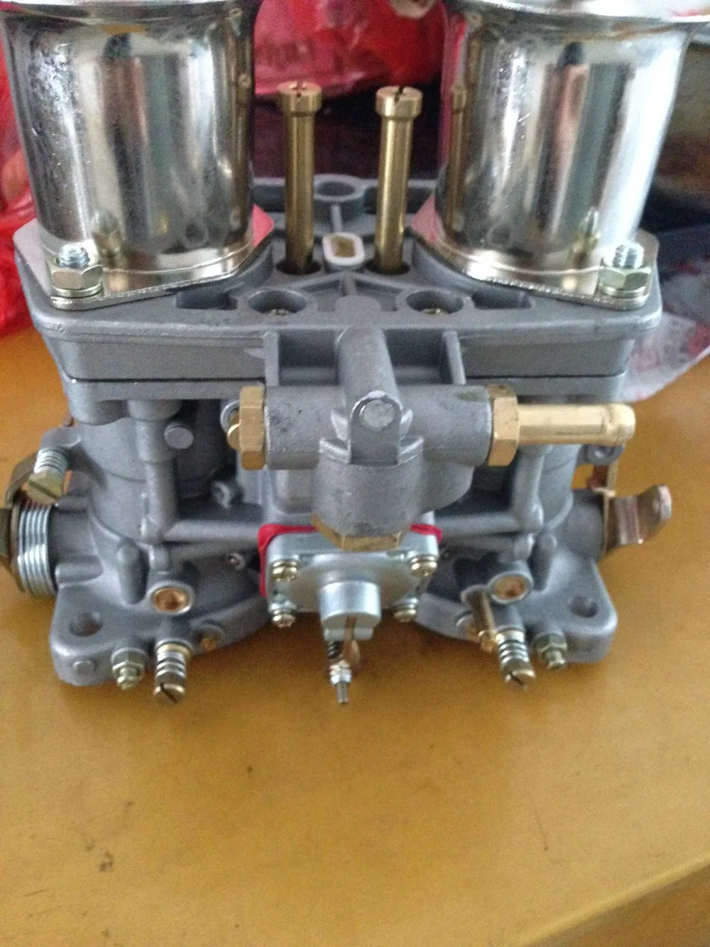 КАРБЮРАТОР 2 шт./лот weber r 44 IDF CARB para bug/bettle/vw dellorto Карбюратор с гудком trumple|weber 44|weber idf