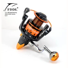 Спиннинг, бейткастинг Рыболовная катушка moulinet peche 13BB 2000-6000 колеса