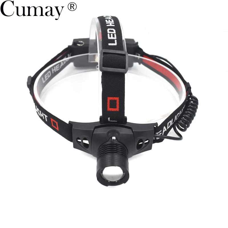 

2000lm Q5 LED Headlight 3 Modes Headlamp Lantern Camping Hunting Fishing Head Torch 100M Distance Powered by AAA 18650 Battery