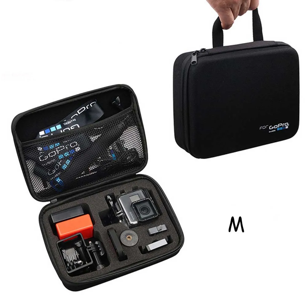 JINSERTA Портативная сумка для хранения для Gopro Hero 7 3 размера нейлоновый чехол для коллекции для GoPro Hero 6 5 Аксессуары для камеры