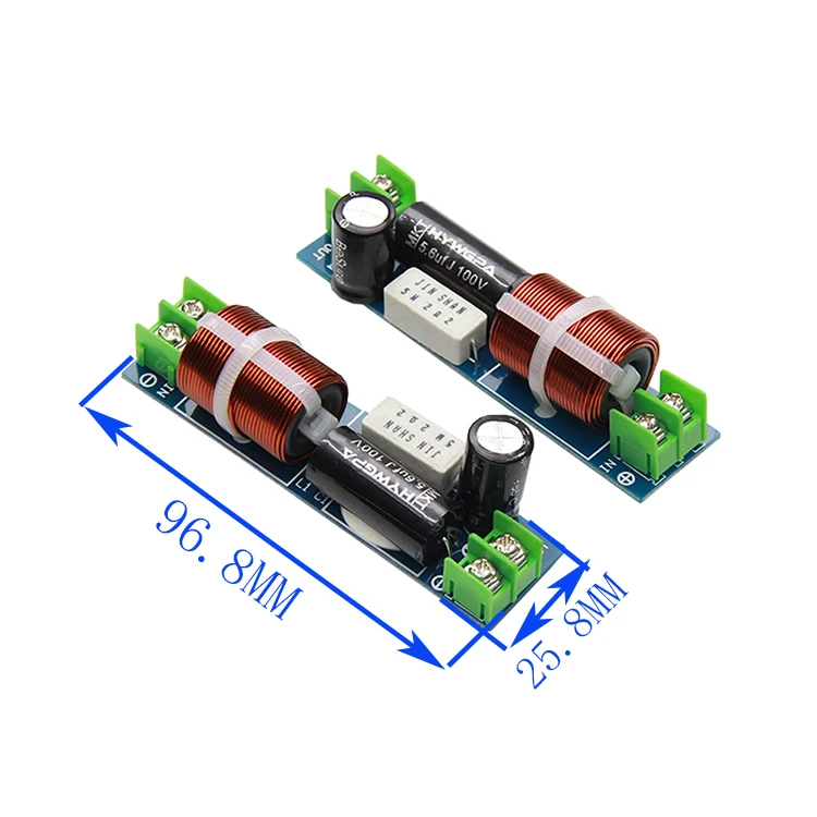 Tenghong 2 шт. 3 Way Аудио Динамик кроссовер 60W 4/8Ohm независимых чистый Mediant делитель частоты для автомобиля Динамик модификации