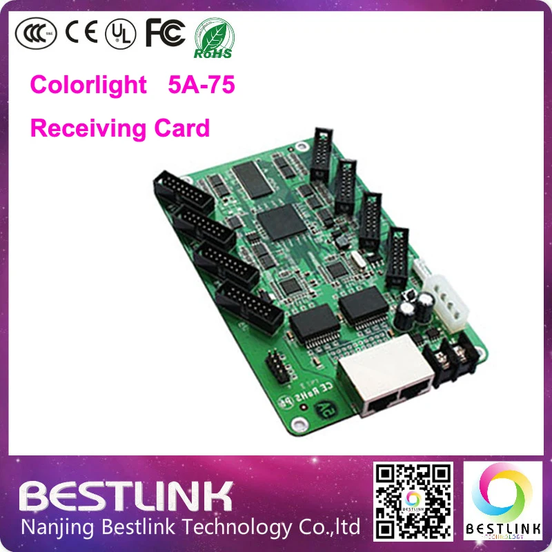 led control card Colorlight controller 5A-75 syschronous receiving for p6 p8 p10 p12 p16 p20 display screen | Электронные
