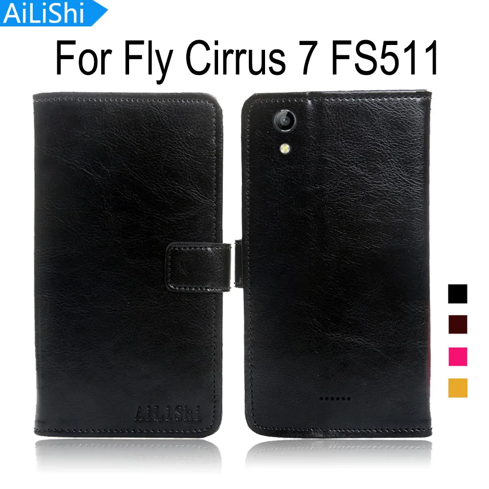 

Brand For Fly Cirrus 7 FS511 Luxury Protective Cover Skin PU Bag Wallet Card Slot High Quality Flip Leather Case