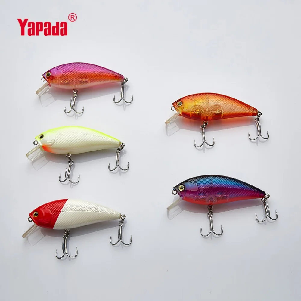 

YAPADA Crank 818 Ensign 12g 78X24X18mm Multicolor 3M Dive Treble Hook Artificial Bait Plastic Hard Fishing Lures Fishing Bait