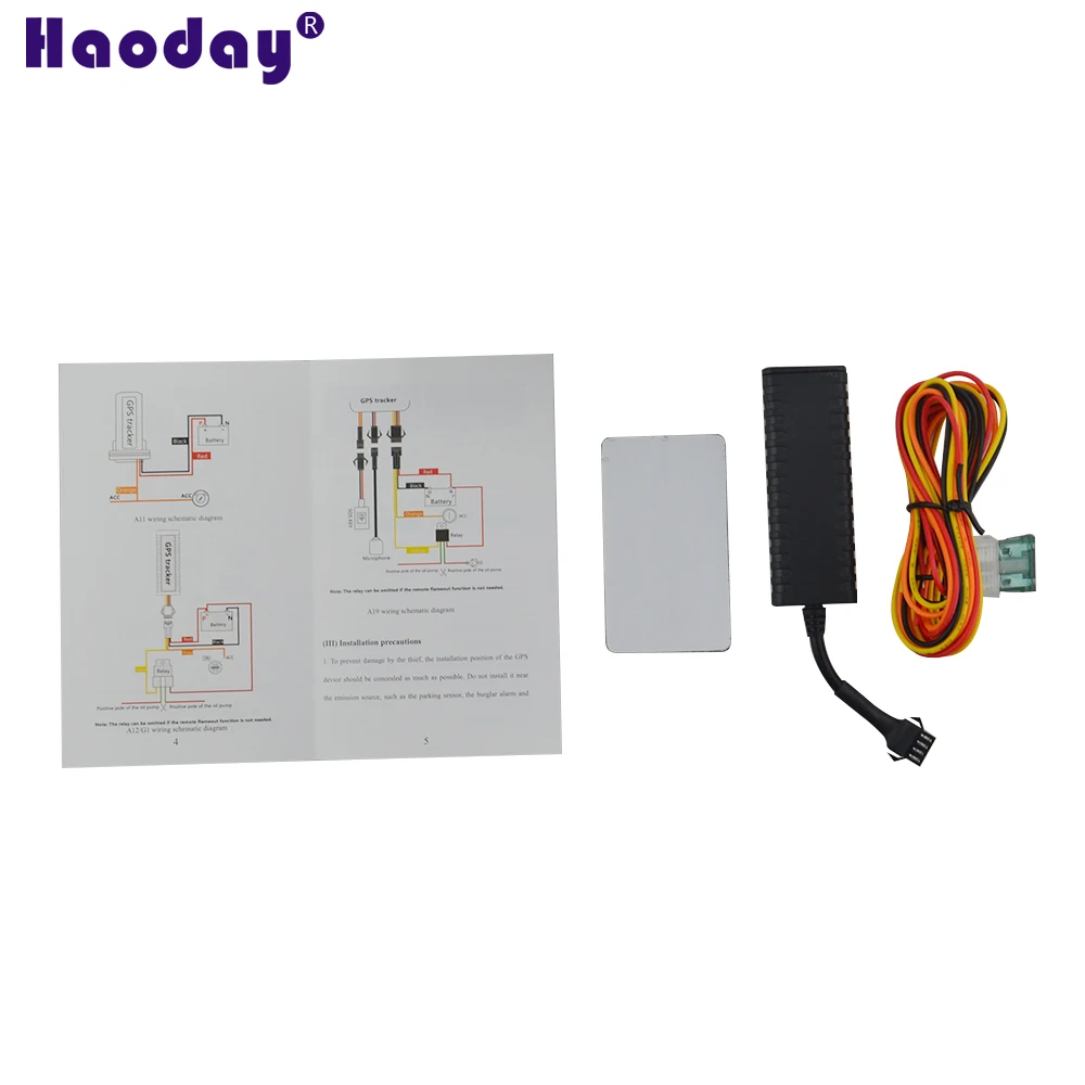 

G1 Small Size Vehicle GPS Tracker Locator Tracking Device GPS+LBS with Vibration alarm/Power-off alarm/Displacement alarm
