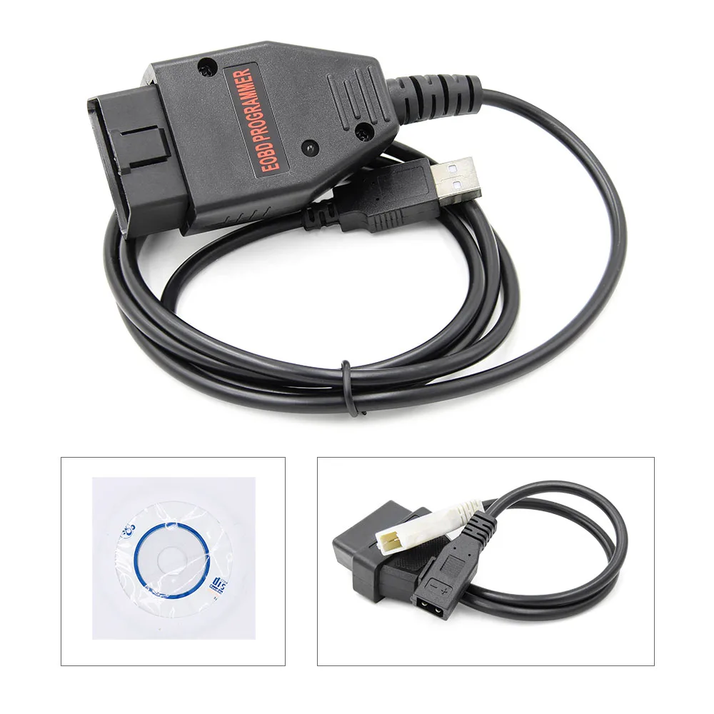 Galletto 1260 с FTDI ECU чип тюнинговый ECU тюнинговый программатор EOBD/OBD2/OBDII OBD OBD2 USB автомобильный диагностический автоматический сканер инструмент - Цвет: 1260 with 2x2 cable