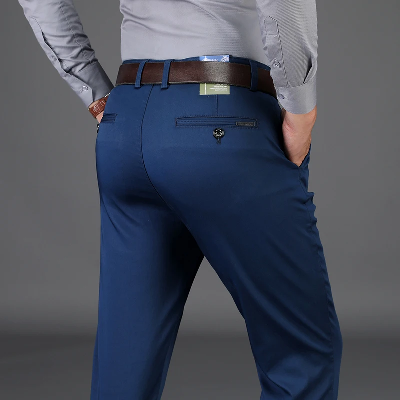Новое поступление, плотные флисовые мужские зимние штаны, прямые, обычные, повседневные, деловые штаны, брендовые AFS JEEP, брюки, мужские брюки