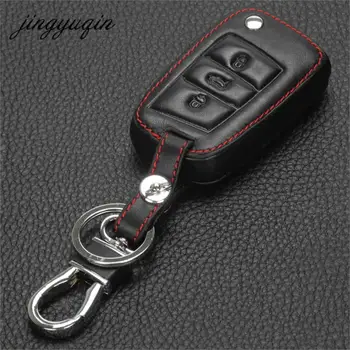 Keyforkess custodia protettiva in pelle per portachiavi per VW Polo 2016 golf 7 MK7 Skoda Octavia Combi A7 per SEAT Leon Ibiza CUPTRA
