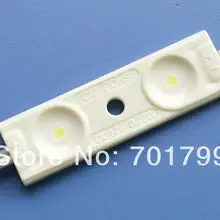 20 шт 2835 SMD светодиодный модуль; высокая яркость; 0,48 Вт; IP65; DC12V; 40-44lm; Размер: 50 мм* 15 мм