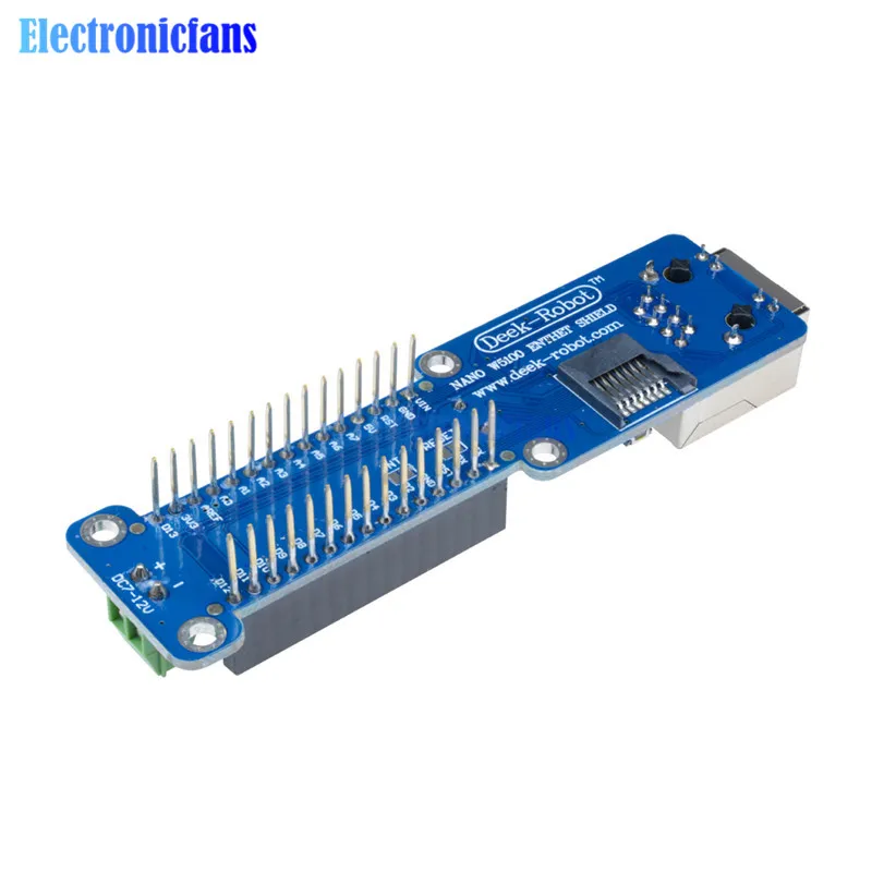 Стандартный Ethernet нано-щит W5100 Ethernet LAN сетевой модуль Micro-SD Поддержка порты TCP, UDP для Arduino V3.0 R3 UNO Mega 2560 One