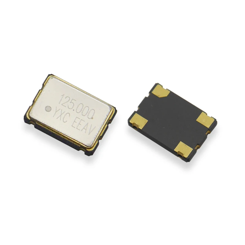 10pcs Quartz Crystal Oscillator YSO751SR 125MHZ 7050 3.3V Active Chip