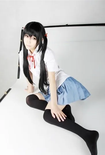 К он! Карнавальный костюм Yui Hirasawa Mio Akiyama Tsumugi Kotobuki Ritsu Tainaka Azusa Nakano|cosplay costumes com|costume