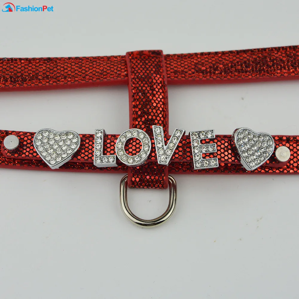 Украшение для домашних питомцев Стразы разы собаки щенка шлейка DIY Бесплатные