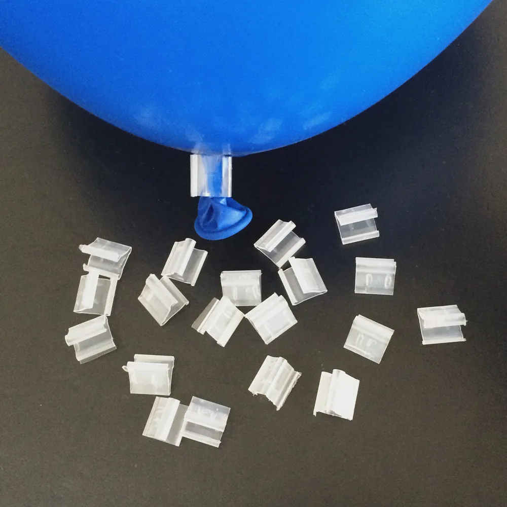 50pcs/lot Balloon Accessories Balloon Clip Wholesale Wedding Birthday Balloon Sealing Clip