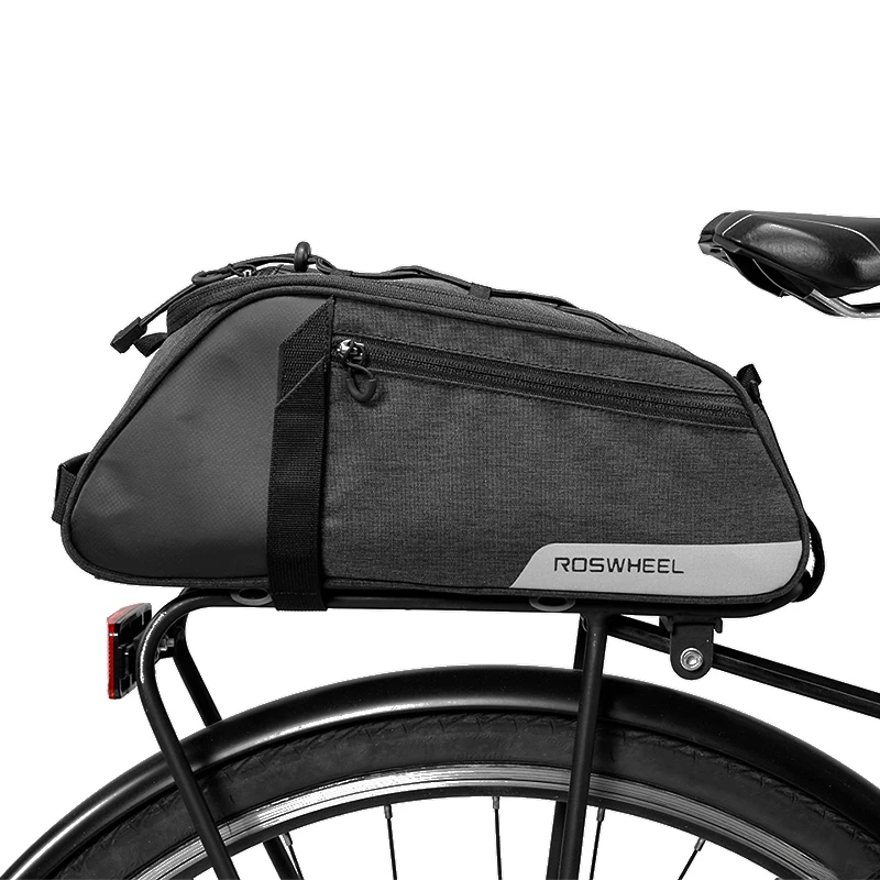 Excellent ROSWHEEL 141466 Mountain Road Bike Bicycle Cycling Rear Seat Rack Trunk Bag Pack Pannier Carrier Shoulder Bag Handbag 1