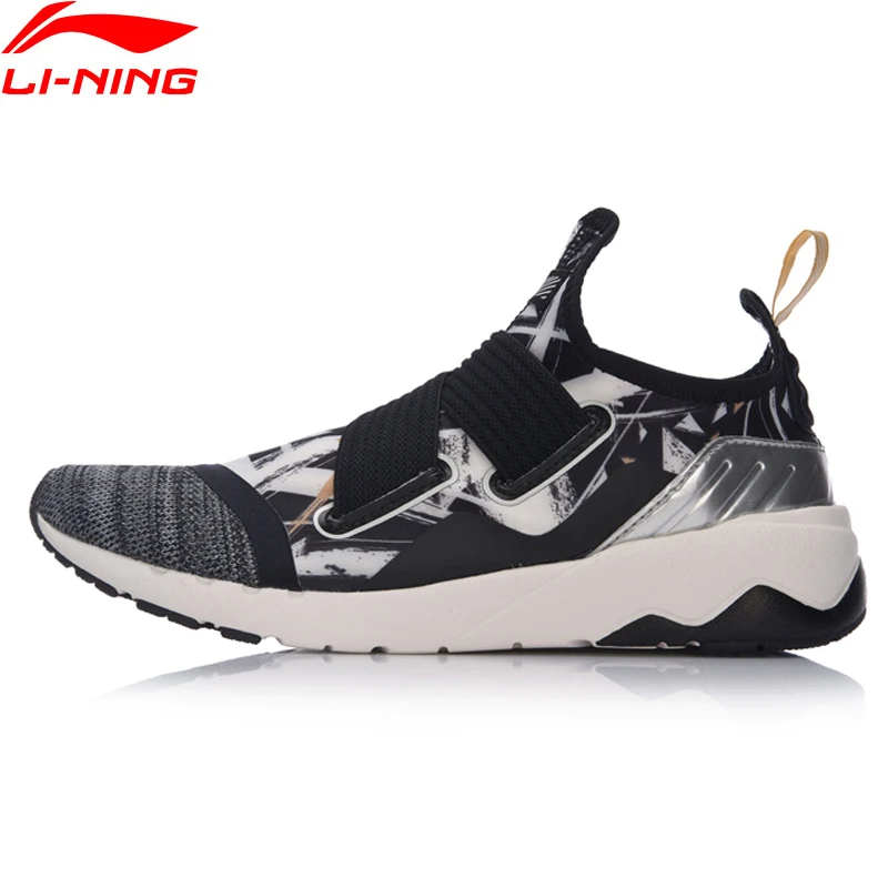 

Li-Ning Women Walking Shoes Textile Upper Breathable Sneakers Soft Comfort LiNing Sports Shoes GLKM172